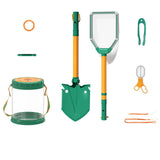 Maxbell 13Pcs Child Beach Sand Outdoor Exploration Toys Sandpit Toy for Outdoor Style A