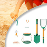 Maxbell 13Pcs Child Beach Sand Outdoor Exploration Toys Sandpit Toy for Outdoor Style A