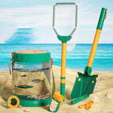 Maxbell 13Pcs Child Beach Sand Outdoor Exploration Toys Sandpit Toy for Outdoor Style A