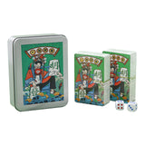 Maxbell Maxbell Mahjong Card Game Compact Waterproof 144 Cards/Set for Outdoor Festival Dorm