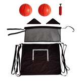 Maxbell Maxbell Mini Trampoline Basketball Hoop Basketball Lovers Gift Trampoline Attachment 2 Balls