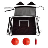 Maxbell Maxbell Mini Trampoline Basketball Hoop Basketball Lovers Gift Trampoline Attachment 2 Balls