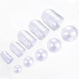 Maxbell Maxbell 30Pcs Transparent Balls DIY Present Clear Fillable Baubles for Home Birthday 2CM