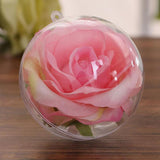 Maxbell Maxbell 30Pcs Transparent Balls DIY Present Clear Fillable Baubles for Home Birthday 2CM