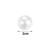 Maxbell Maxbell 30Pcs Transparent Balls DIY Present Clear Fillable Baubles for Home Birthday 2CM