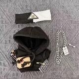 Maxbell 2x17cm Doll Clothes Handmade Clothing Fashionable Doll Clothing for Gift Party Multicolor