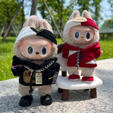 Maxbell 2x17cm Doll Clothes Handmade Clothing Fashionable Doll Clothing for Gift Party Multicolor