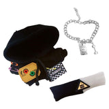 Maxbell 2x17cm Doll Clothes Handmade Clothing Fashionable Doll Clothing for Gift Party Multicolor