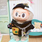 Maxbell 2x17cm Doll Clothes Handmade Clothing Fashionable Doll Clothing for Gift Party Multicolor