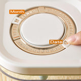 Powder Milk Container Portable Daily Airtight Milk Powder Dispenser for Baby Clear 800ml