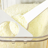 Powder Milk Container Portable Daily Airtight Milk Powder Dispenser for Baby Clear 800ml