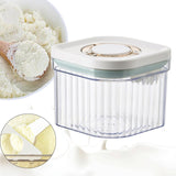 Powder Milk Container Portable Daily Airtight Milk Powder Dispenser for Baby Clear 800ml