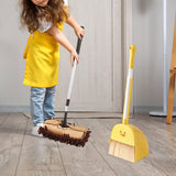 Maxbell Mini Broom with Dustpan Mop for Kids Kids Cleaning Set for Preschool Age 3-6