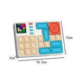 Maxbell Maxbell Educational Toy Develop Intelligence IQ Puzzle 3D Puzzle Sliding Puzzle Game