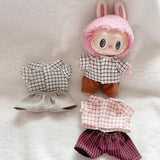 Maxbell Mini 6 inch Doll Clothes Clothing Gift Doll Clothes for Age 5-7 Pendant Doll red suit