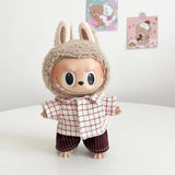 Maxbell Mini 6 inch Doll Clothes Clothing Gift Doll Clothes for Age 5-7 Pendant Doll red suit