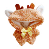Maxbell 6.69inch Doll Clothes Cute Soft Stylish Decor Dress up Outifit Doll Clothing Khaki