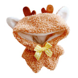 Maxbell 6.69inch Doll Clothes Cute Soft Stylish Decor Dress up Outifit Doll Clothing Khaki