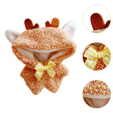 Maxbell 6.69inch Doll Clothes Cute Soft Stylish Decor Dress up Outifit Doll Clothing Khaki