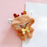 Maxbell 6.69inch Doll Clothes Cute Soft Stylish Decor Dress up Outifit Doll Clothing Khaki