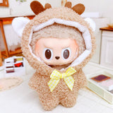 Maxbell 6.69inch Doll Clothes Cute Soft Stylish Decor Dress up Outifit Doll Clothing Khaki