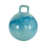 Maxbell Jumping Ball with Handle for Boys Girls Exercise Ball Inflatable Bouncy Ball Blue