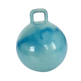 Maxbell Jumping Ball with Handle for Boys Girls Exercise Ball Inflatable Bouncy Ball Blue