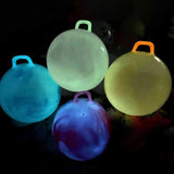 Maxbell Jumping Ball Exercise Ball Funny Indoor and Outdoor Games School Bouncy Ball blue