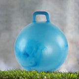 Maxbell Jumping Ball Exercise Ball Funny Indoor and Outdoor Games School Bouncy Ball blue