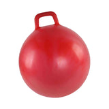 Maxbell Jumping Ball Exercise Ball Funny Indoor and Outdoor Games School Bouncy Ball red