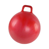 Maxbell Jumping Ball Exercise Ball Funny Indoor and Outdoor Games School Bouncy Ball red