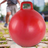 Maxbell Jumping Ball Exercise Ball Funny Indoor and Outdoor Games School Bouncy Ball red