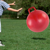 Maxbell Jumping Ball Exercise Ball Funny Indoor and Outdoor Games School Bouncy Ball red
