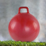 Maxbell Jumping Ball Exercise Ball Funny Indoor and Outdoor Games School Bouncy Ball red