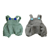 Maxbell Plush Doll Suspender Flexibility Fashion Educational Dress up for 17cm Dolls Green
