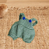 Maxbell Plush Doll Suspender Flexibility Fashion Educational Dress up for 17cm Dolls Green