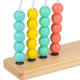 Maxbell Wooden Abacus Montessori Toy for Preschool Toy Kids Room Decor Nursery Decor