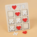 Maxbell Maxbell Wooden Tic TAC Toe Classic Family Game for Kids Adults Families Party Favors