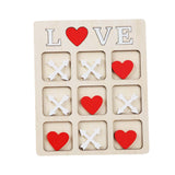 Maxbell Maxbell Wooden Tic TAC Toe Classic Family Game for Kids Adults Families Party Favors