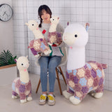 Maxbell Alpaca Plush Toy Alpaca Plush Doll for Valentine Gift Graduate Gift Children 60cm