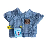 Mini 6 inch Doll Clothes Set Costume Soft for Pendant Doll Age 5-7 8-10 Kids blue smile