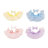 Maxbell Mini 6 inch Doll Clothes Hair Accessories for Dolls Pendant Doll Cloth Dolls yellow