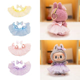 Maxbell Mini 6 inch Doll Clothes Hair Accessories for Dolls Pendant Doll Cloth Dolls yellow