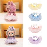 Maxbell Mini 6 inch Doll Clothes Hair Accessories for Dolls Pendant Doll Cloth Dolls yellow