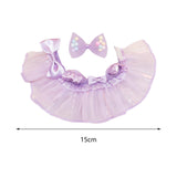 Maxbell Mini 6 inch Doll Clothes Hair Accessories for Dolls Pendant Doll Cloth Dolls violet