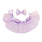 Maxbell Mini 6 inch Doll Clothes Hair Accessories for Dolls Pendant Doll Cloth Dolls violet