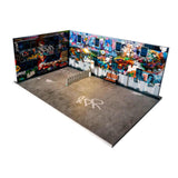 Maxbell 1/64 Scale Model Car Display Props Large Garage Toy Car Display Case Diorama