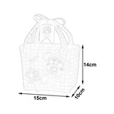 Maxbell Maxbell Birthday Gift Box Creative Portable Empty Basket for Christmas Holiday Party