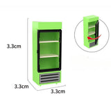 Maxbell Dollhouse Mini Refrigerator 1/12 1/6 DIY for Micro Landscape Diorama Kitchen
