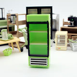 Maxbell Dollhouse Mini Refrigerator 1/12 1/6 DIY for Micro Landscape Diorama Kitchen